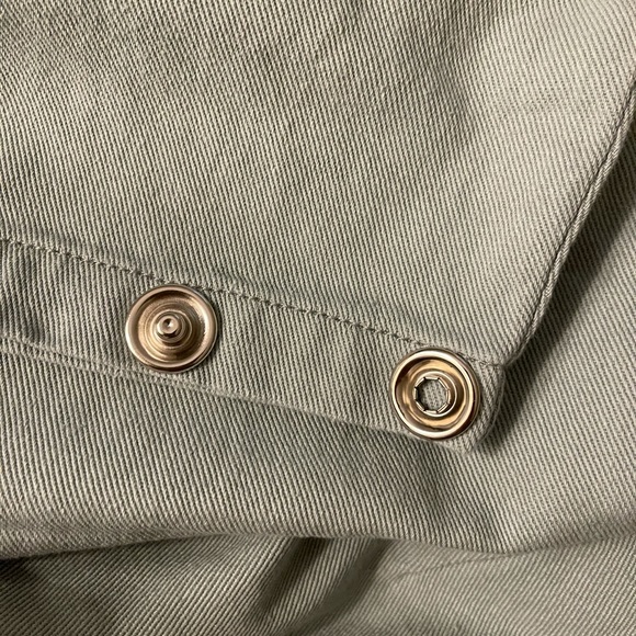 Sage Pleat Detail Slouch Jeans NWT - Picture 9 of 10